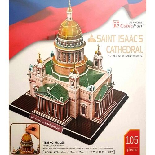 پازل سه بعدی کیوبیک فان مدل کلیسای جامع سنت ایزاک