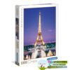 پازل 1000 تکه کلمنتونی سری مسافرت مدل برج ایفل پاریس