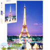 پازل 1000 تکه کلمنتونی سری مسافرت مدل برج ایفل پاریس 2