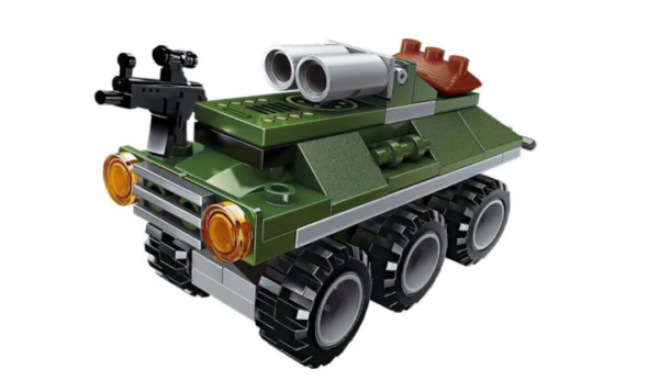 Lego-Qman-Combat Zones-QM09 Amphibious Panzer-Seal ATGM-1
