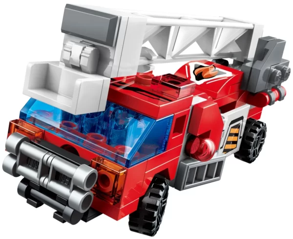 Lego-Qman-Trans Collector-Blazing Mars-Lander Fire Truck-1