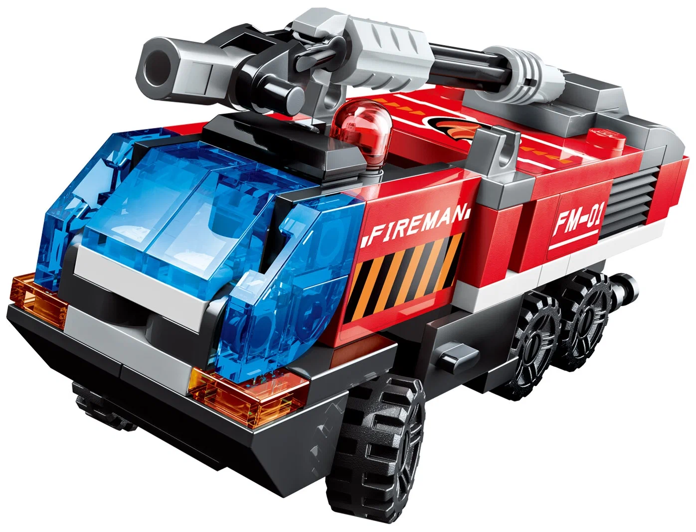 Lego-Qman-Trans Collector-Blazing Mars-ُSuper Fire Truck-1