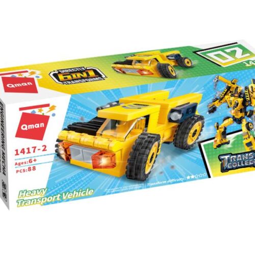 Lego-Qman-Trans Collector-Engineering Mecha-Heavy Transport Vehicle