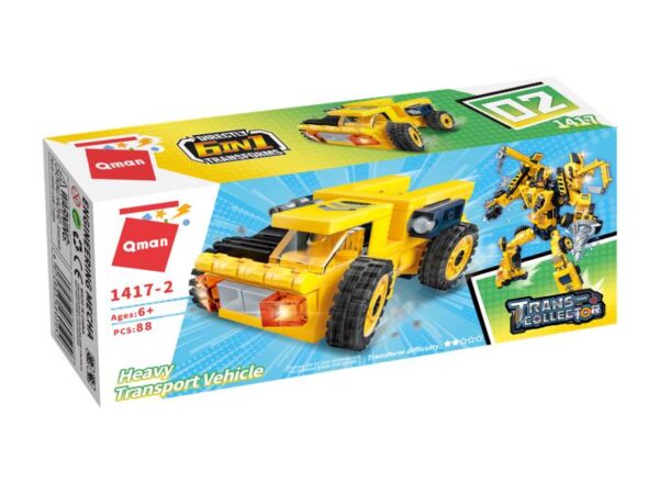 Lego-Qman-Trans Collector-Engineering Mecha-Heavy Transport Vehicle