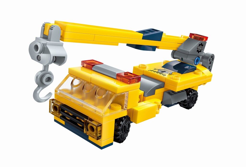 Lego-Qman-Trans Collector-Engineering Mecha-Iron Jib Crane-1