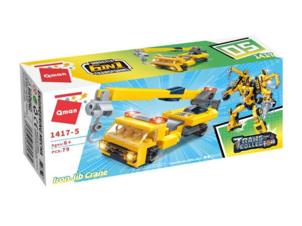 Lego-Qman-Trans Collector-Engineering Mecha-Iron Jib Crane
