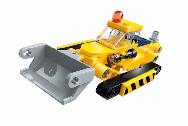 Lego-Qman-Trans Collector-Engineering Mecha-Savage Bulldozer-1