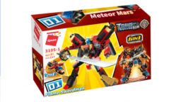 Lego-Qman-Trans Collector-Meteor Mars-Flame Swordman
