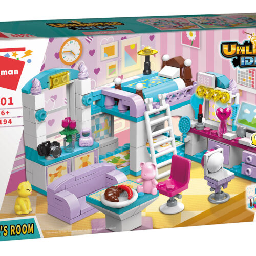 Lego-Qman-Unlimited Ideas-Girls Room