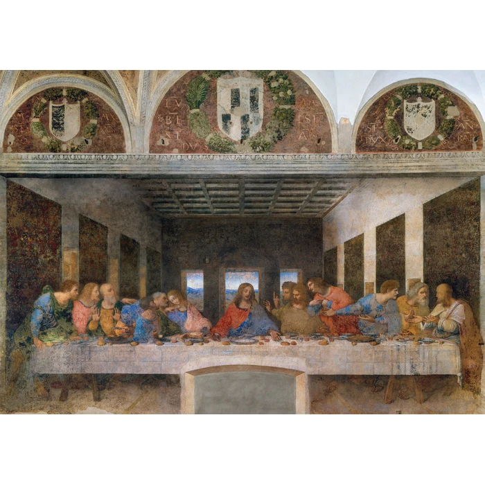 Puzzle-Clementoni-1000 PCS-Museum Collection-The Last Supper-Leonardo da Vinci-1
