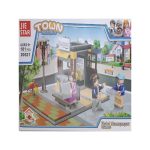 لگو جای استار(Lego JIE STAR 20521) سری شهر(TOWN) مدل دکه روزنامه فروشی(Feiqi Newspaper Office)
